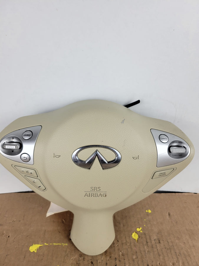 2009 2010 2011 2012 2013 Infiniti FX35 FX37 FX50 Driver Airbag TAN
